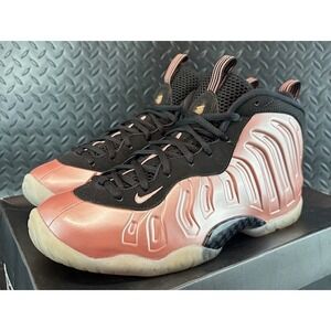 Nike Little Posite One Rust Pink Black 644791-601 Mens sneakers size 7 or 7Y